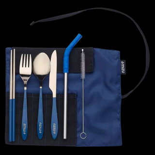 Mizu Urban Cutlery set  - Ocean Blue
