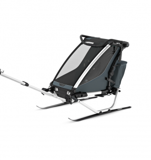 Thule Chariot Cross 2 Single Dark Slate + Ski