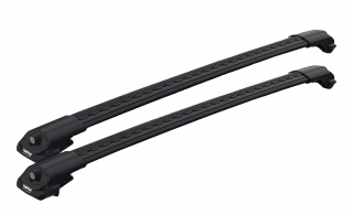 Turtle Air 1 čierne aerodynamické nosiče pre Ford Mondeo 2007 - 2013