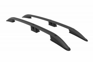 Turtle Crown Black pozdĺžne lyžiny pre Opel Combo E, LIVE VAN 2019 - , SWB krátka verzia
