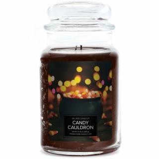 Village Candle Veľká voňavá sviečka v Candy Cauldron 645G