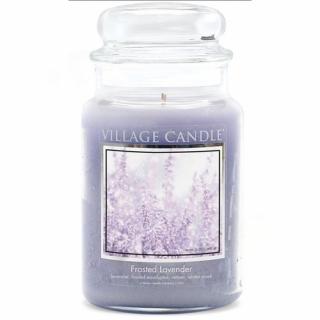 Village Candle Veľká voňavá sviečka v matnej levandule 645G