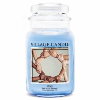 Village Candle Veľká voňavá sviečka v sklenenej jednote 645G - uniformita