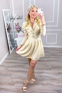 Elegantné šaty SWEET BEAUTY ❤ Royal Crema UNI