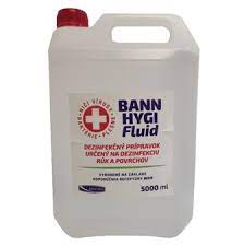 BANN HYGI FLUID dezinfekčný prípravok na ruky a povrchy - 5 L