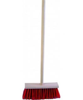Metla priemyselná 25 cm s násadou 120 cm