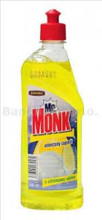 Mr. MONK prípravok na ručné umývanie riadu, podláh a iných povrchov (citrón) - 1000 ml