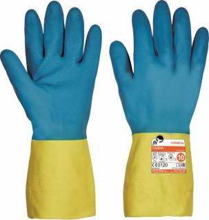 Rukavice CASPIA  latexové/neopren