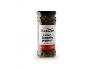 Chilli papričky Nakrájané zelené Jalapeño v náleve 330 g