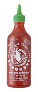 Omáčka Sriracha hot chili (FLYING GOOSE) 455ml (zelená)