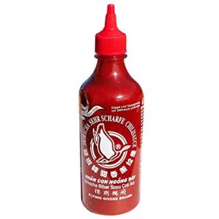 Omáčka Sriracha hot chilli (flying goose) - extra pálivá 455ml (červená)