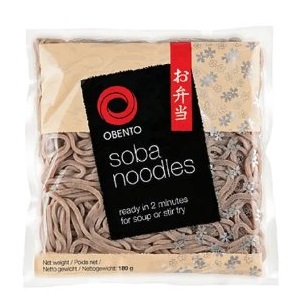 Rezance SOBA predvarené 180g OBENTO
