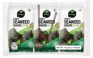 Riasy ochutené s wasabi BIBIGO 3x5g