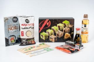Štartovací set na prípravu sushi v darčekovom balení