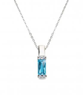 Topázový prívesok z bieleho zlata ALO Jewelry 2840182b