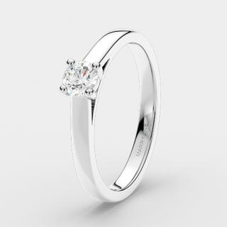 Zásnubný prsteň s briliantom R083 0,24ct