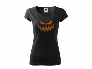 Dámské halloweenské tričko děsivé - XL