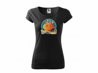 Dámské halloweenské tričko sladkosti - XL