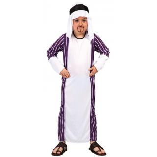 Dětský karnevalový kostým Arab - věk 7 - 9 roků - 125 - 135 cm