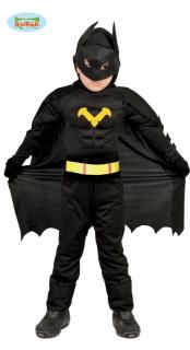 Kostým BATMAN dětský - věk 10 - 12 roků - 142 - 148 cm