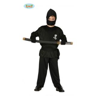 Kostým Ninja - dětský - věk 7 - 9 roků - 125 - 135 cm