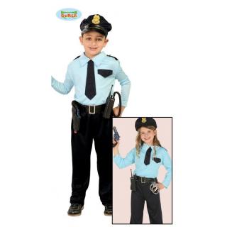 Kostým policista - věk 10 - 12 roků - 142 - 148 cm
