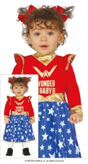 Kostým Wonder woman pro nejmenší - věk 12 - 18 měsíců (82 - 88 cm)