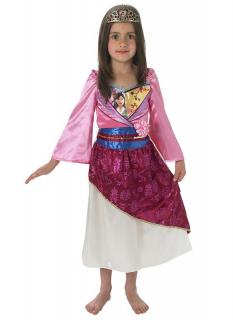 Mulan Shimmer Child - licenční kostým - věk 5 - 6 roků - 110 - 115 cm