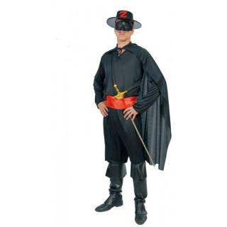 ZORRO - pánský kostým - velikost L - 52/54