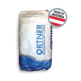 Kachliarska omietka biela jemná, Modellierputz ORTNER, vrece 20 kg