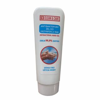 Clean &amp; Care Antibakteriální gel na ruce 60% alkoholu 100 ml