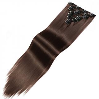 Clip in sada EXCLUSIVE - 63 cm - odstín 4
