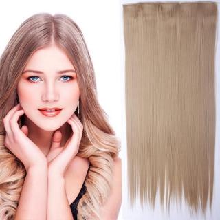 Clip in vlasy - 60 cm dlouhý pás vlasů - odstín - 18 (středně plavá)