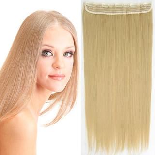 Clip in vlasy - 60 cm dlouhý pás vlasů - odstín - 22 (světle plavá)