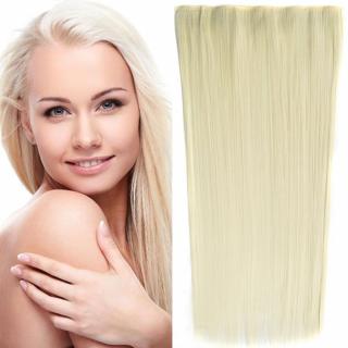 Clip in vlasy - 60 cm dlouhý pás vlasů - odstín - 613 (beach blond)