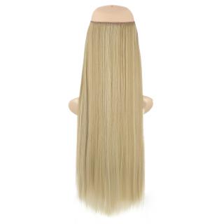 Flip in halo příčesek rovný 60 cm - F613/14 (melír beach blond v chladně plavé)