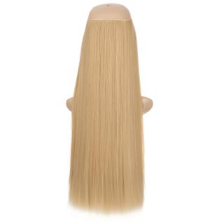 Flip in halo příčesek rovný 60 cm - F613/18 (melír beach blond ve středně plavé)