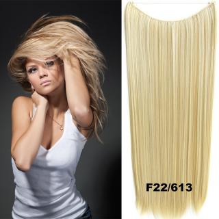 Flip in vlasy - 60 cm dlouhý pás vlasů - odstín F22/613
