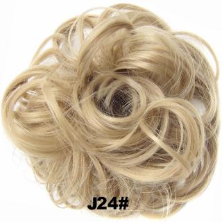 Příčesek - drdol na gumičce - J24 (plavá)