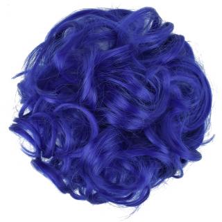 Příčesek - drdol na gumičce - odstín Sea Blue
