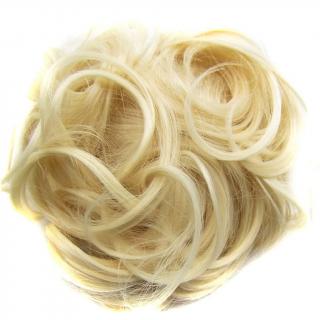 Příčesek - kudrnatý drdol Maximus - 613 (beach blond)