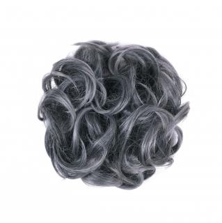Příčesek - velký kudrnatý drdol Baroko - 1 T Dim Gray