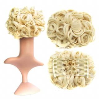 Romantický příčesek - drdol - 613 (beach blond)