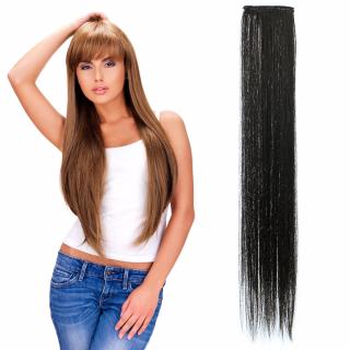 Rovný clip in pásek vlasů v délce 60 cm - odstín A