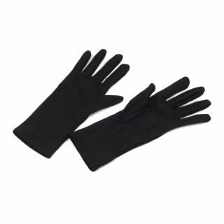 Společenské rukavice dámské 22 - 23 cm - černá barva