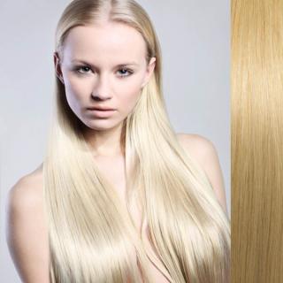 Světové zboží Clip in vlasy 100% lidské – Remy 125 g - pás vlasů - odstín 613 - blond - 613 (beach blond)