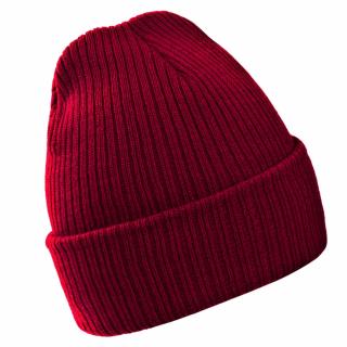 V&amp;V Čepice HIP HOP zimní - červená barva