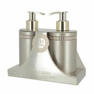 Vivian Gray Crystal Brown krémové tekuté mýdlo 250 ml + mléko na ruce 250 ml dárková sada