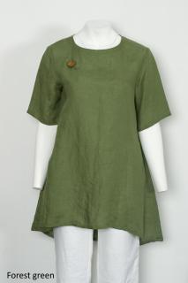 Ĺanová tunika LT1 Farba: FOREST GREEN, Veľkosť: 4XL/5XL