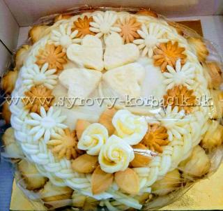 Syrová torta okrúhla